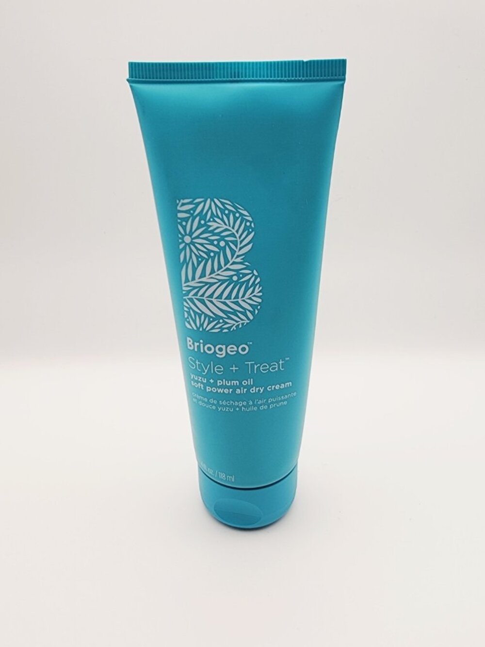Briogeo Style Treat Yuzu Plum Oil Soft Power Air Dry Hair Cream Anti Frizz 4 oz
